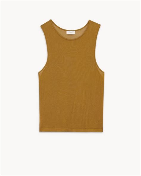 YSL crop tank top